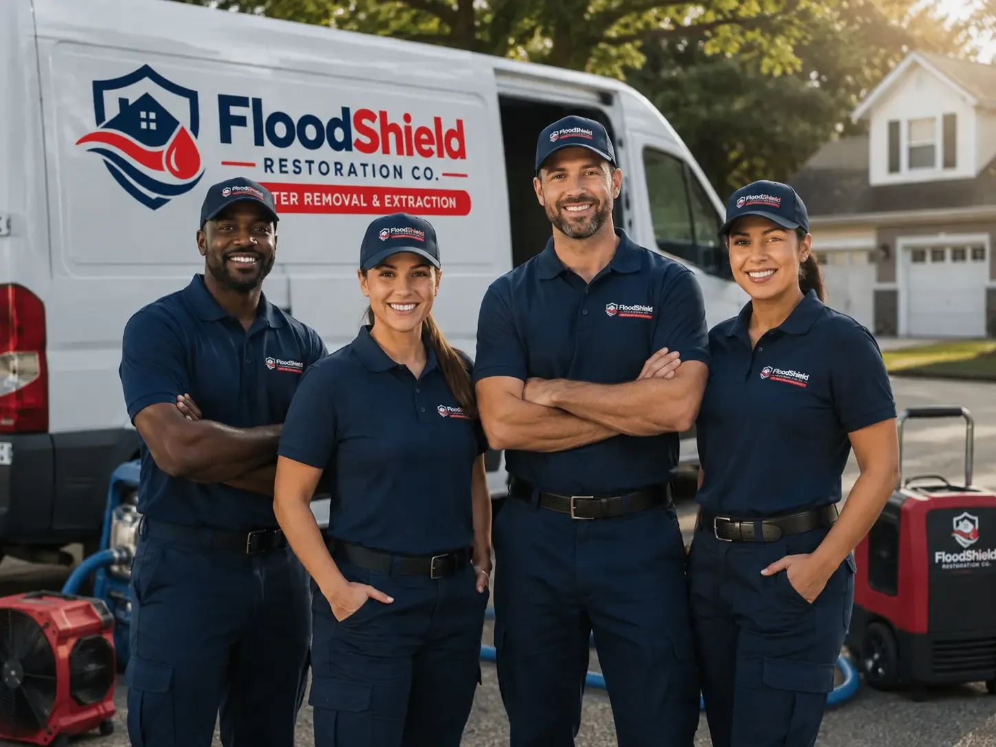 Flood Damage Restoration company in New London, NC